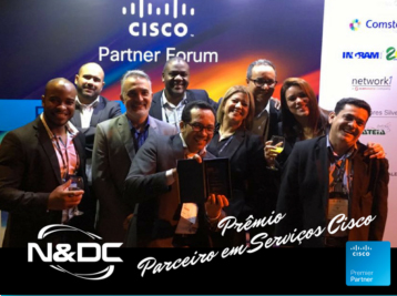 Premiação Parceiro em Serviços Cisco Brasil Partner Premium